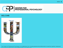 Tablet Screenshot of centerforprofessionalpsych.com